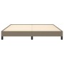 Estructura de cama de tela gris taupe 180x200 cm de vidaXL, Camas y somieres - Ref: Foro24-346740, Precio: 105,25 €, Descuent...