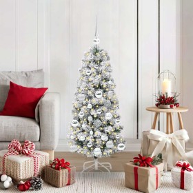 Árbol de Navidad artificial con ramas articuladas 120 cm en Decoración Festiva y Estacional | Comprar online en Foru.es