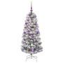 Árbol de Navidad artificial con ramas articuladas 120 cm en Decoración Festiva y Estacional | Comprar online en Foru.es