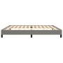 Estructura de cama tela gris oscuro 200x200 cm de vidaXL, Camas y somieres - Ref: Foro24-346745, Precio: 107,88 €, Descuento: %