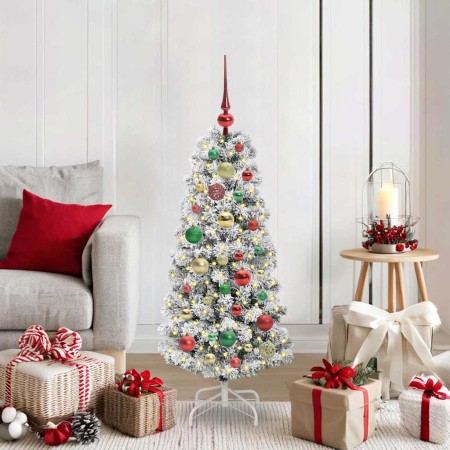 Árbol de Navidad artificial con ramas articuladas 120 cm en Decoración Festiva y Estacional | Comprar online en Foru.es