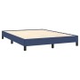 Estructura de cama de tela gris taupe azul 140x200 cm de vidaXL, Camas y somieres - Ref: Foro24-346726, Precio: 102,47 €, Des...