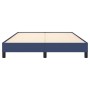 Estructura de cama de tela gris taupe azul 140x200 cm de vidaXL, Camas y somieres - Ref: Foro24-346726, Precio: 102,47 €, Des...