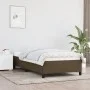 Estructura de cama de tela marrón 100x200 cm de vidaXL, Camas y somieres - Ref: Foro24-347045, Precio: 91,54 €, Descuento: %