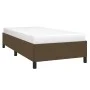 Estructura de cama de tela marrón 100x200 cm de vidaXL, Camas y somieres - Ref: Foro24-347045, Precio: 91,54 €, Descuento: %