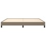 Estructura de cama de tela gris taupe 200x200 cm de vidaXL, Camas y somieres - Ref: Foro24-346748, Precio: 120,99 €, Descuent...
