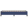 Estructura de cama de tela azul 80x200 cm de vidaXL, Camas y somieres - Ref: Foro24-347024, Precio: 115,08 €, Descuento: %