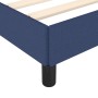 Estructura de cama de tela azul 80x200 cm de vidaXL, Camas y somieres - Ref: Foro24-347024, Precio: 115,08 €, Descuento: %