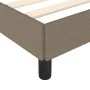 Estructura de cama de tela gris taupe 160x200 cm de vidaXL, Camas y somieres - Ref: Foro24-347078, Precio: 148,41 €, Descuent...