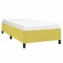 Estructura de cama de tela verde 80x200 cm de vidaXL, Camas y somieres - Ref: Foro24-347025, Precio: 74,09 €, Descuento: %