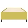 Estructura de cama de tela verde 80x200 cm de vidaXL, Camas y somieres - Ref: Foro24-347025, Precio: 74,09 €, Descuento: %