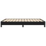 Estructura de cama de tela negra 140x200 cm de vidaXL, Camas y somieres - Ref: Foro24-346722, Precio: 120,43 €, Descuento: %