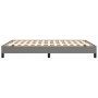 Estructura de cama de tela gris oscuro 140x190 cm de vidaXL, Camas y somieres - Ref: Foro24-346713, Precio: 106,66 €, Descuen...