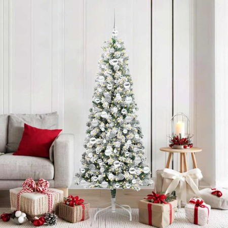 Árbol de Navidad artificial con ramas articuladas 180 cm en Decoración Festiva y Estacional | Comprar online en Foru.es