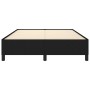 Estructura de cama de tela negro 140x190 cm de vidaXL, Camas y somieres - Ref: Foro24-347060, Precio: 116,72 €, Descuento: %