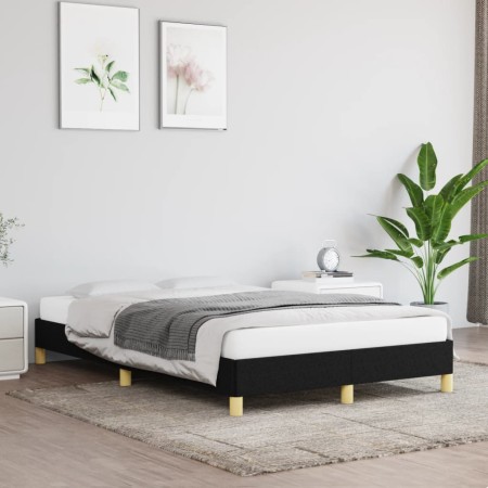 Estructura de cama de tela gris claro 120x200 cm de vidaXL, Camas y somieres - Ref: Foro24-346804, Precio: 93,92 €, Descuento: %