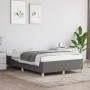 Estructura de cama de tela gris oscuro 120x200 cm de vidaXL, Camas y somieres - Ref: Foro24-347150, Precio: 95,81 €, Descuent...