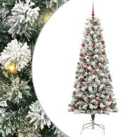 Árbol de Navidad artificial con ramas articuladas 210 cm en Decoración Festiva y Estacional | Comprar online en Foru.es