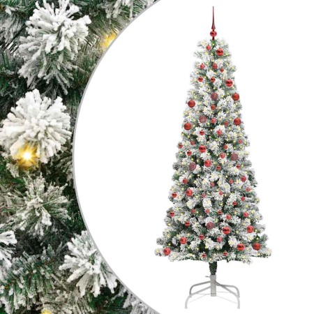Árbol de Navidad artificial con ramas articuladas 210 cm en Decoración Festiva y Estacional | Comprar online en Foru.es