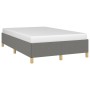 Estructura de cama de tela gris oscuro 120x200 cm de vidaXL, Camas y somieres - Ref: Foro24-347150, Precio: 95,81 €, Descuent...