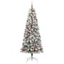 Árbol de Navidad artificial con ramas articuladas 210 cm en Decoración Festiva y Estacional | Comprar online en Foru.es