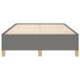 Estructura de cama de tela gris oscuro 120x200 cm de vidaXL, Camas y somieres - Ref: Foro24-347150, Precio: 95,81 €, Descuent...