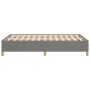 Estructura de cama de tela gris oscuro 120x200 cm de vidaXL, Camas y somieres - Ref: Foro24-347150, Precio: 95,81 €, Descuent...