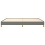 Estructura de cama tela gris oscuro 200x200 cm de vidaXL, Camas y somieres - Ref: Foro24-346843, Precio: 100,26 €, Descuento: %