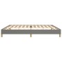 Estructura de cama tela gris oscuro 200x200 cm de vidaXL, Camas y somieres - Ref: Foro24-346843, Precio: 100,26 €, Descuento: %
