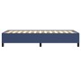 Estructura de cama de tela azul 90x190 cm de vidaXL, Camas y somieres - Ref: Foro24-347032, Precio: 88,48 €, Descuento: %