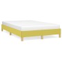 Estructura de cama de tela verde 120x200 cm de vidaXL, Camas y somieres - Ref: Foro24-346809, Precio: 78,82 €, Descuento: %