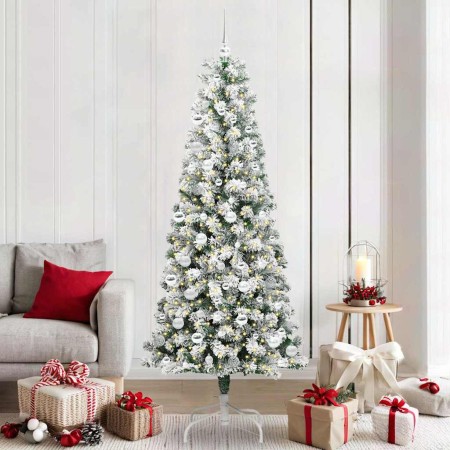 Árbol de Navidad artificial con ramas articuladas 210 cm en Decoración Festiva y Estacional | Comprar online en Foru.es