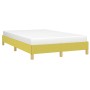 Estructura de cama de tela verde 120x200 cm de vidaXL, Camas y somieres - Ref: Foro24-346809, Precio: 78,82 €, Descuento: %
