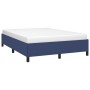 Estructura de cama de tela gris taupe azul 140x200 cm de vidaXL, Camas y somieres - Ref: Foro24-347072, Precio: 114,35 €, Des...