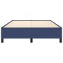Estructura de cama de tela gris taupe azul 140x200 cm de vidaXL, Camas y somieres - Ref: Foro24-347072, Precio: 114,35 €, Des...