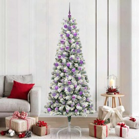 Árbol de Navidad artificial con ramas articuladas 210 cm en Decoración Festiva y Estacional | Comprar online en Foru.es