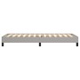Estructura de cama de tela gris claro 80x200 cm de vidaXL, Camas y somieres - Ref: Foro24-346672, Precio: 80,43 €, Descuento: %