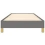 Dark gray fabric bed frame 90x200 cm by vidaXL, Beds and slatted bases - Ref: Foro24-346787, Price: 70,71 €, Discount: %