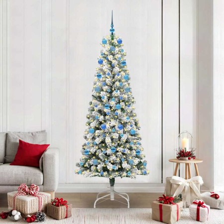 Árbol de Navidad artificial con ramas articuladas 210 cm en Decoración Festiva y Estacional | Comprar online en Foru.es