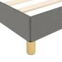 Dark gray fabric bed frame 90x200 cm by vidaXL, Beds and slatted bases - Ref: Foro24-346787, Price: 70,71 €, Discount: %