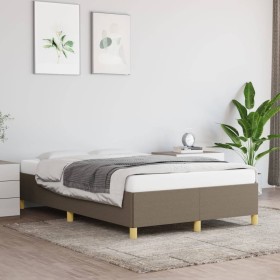Estructura de cama de tela gris taupe 120x200 cm de vidaXL, Camas y somieres - Ref: Foro24-347153, Precio: 133,74 €, Descuent...