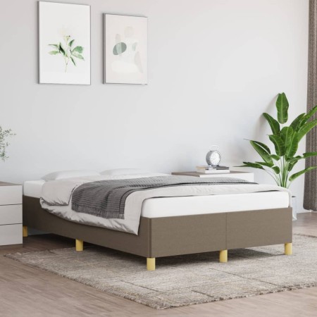 Estructura de cama de tela gris taupe 120x200 cm de vidaXL, Camas y somieres - Ref: Foro24-347153, Precio: 133,74 €, Descuent...