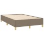 Estructura de cama de tela gris taupe 120x200 cm de vidaXL, Camas y somieres - Ref: Foro24-347153, Precio: 133,74 €, Descuent...