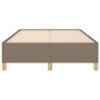 Estructura de cama de tela gris taupe 120x200 cm de vidaXL, Camas y somieres - Ref: Foro24-347153, Precio: 133,74 €, Descuent...