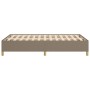 Estructura de cama de tela gris taupe 120x200 cm de vidaXL, Camas y somieres - Ref: Foro24-347153, Precio: 133,74 €, Descuent...