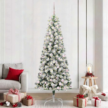 Árbol de Navidad artificial con ramas articuladas 240 cm en Decoración Festiva y Estacional | Comprar online en Foru.es