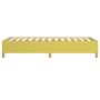 Estructura de cama de tela verde 100x200 cm de vidaXL, Camas y somieres - Ref: Foro24-347148, Precio: 76,04 €, Descuento: %