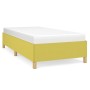 Estructura de cama de tela verde 90x190 cm de vidaXL, Camas y somieres - Ref: Foro24-347132, Precio: 72,18 €, Descuento: %