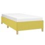 Estructura de cama de tela verde 90x190 cm de vidaXL, Camas y somieres - Ref: Foro24-347132, Precio: 72,18 €, Descuento: %
