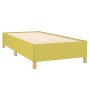 Estructura de cama de tela verde 90x190 cm de vidaXL, Camas y somieres - Ref: Foro24-347132, Precio: 72,18 €, Descuento: %